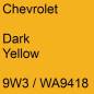 Preview: Chevrolet, Dark Yellow, 9W3 / WA9418.